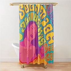 Kali Uchis Album Poster Shower Curtain