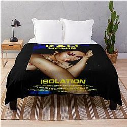 Kali uchis Isolation Love Throw Blanket