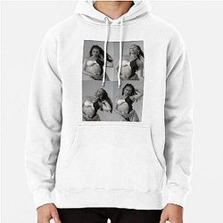 Kali Uchis B&W Aesthetic Pullover Hoodie