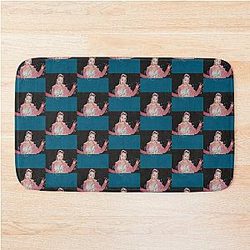 Kali Uchis Script Bath Mat