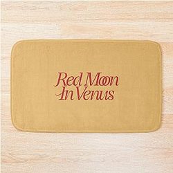 Kali Uchis Red Moon In Venus Bath Mat