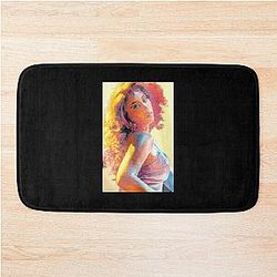 Kali Uchis retro Bath Mat