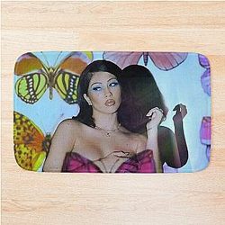Butterfly wall kali uchis Poster poster Bath Mat