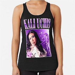 Kali Uchis Vintage Retro Design Racerback Tank Top