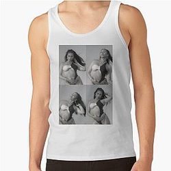 Kali Uchis B&W Aesthetic Tank Top