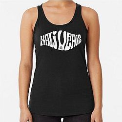Kali Uchis Merch Kali Uchis Logo Racerback Tank Top