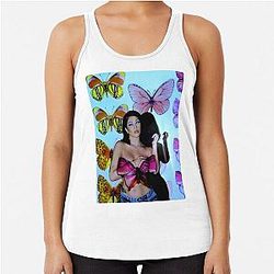of Kali uchis music Racerback Tank Top