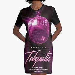 Telepatia by Kali Uchis Graphic T-Shirt Dress