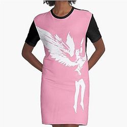 Kali Uchis Sin Miedo Drawing 2 Graphic T-Shirt Dress