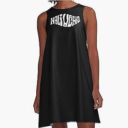 Kali Uchis Merch Kali Uchis Logo A-Line Dress