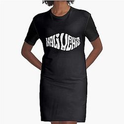 Kali Uchis Merch Kali Uchis Logo Graphic T-Shirt Dress