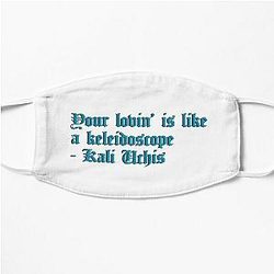 Kali uchis qoute ( tyrant ) Flat Mask