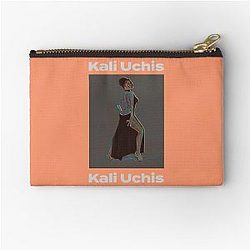 Kali Uchis Art (orange) Zipper Pouch