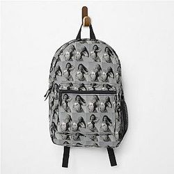 Kali Uchis B&W Aesthetic Backpack