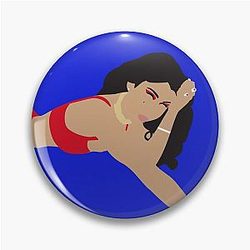 Kali Uchis Isolation Pin