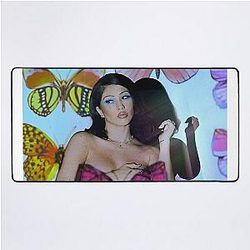 Butterfly wall kali uchis Poster poster Desk Mat