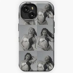 Kali Uchis B&W Aesthetic iPhone Tough Case