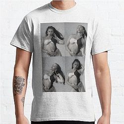 Kali Uchis B&amp;W Aesthetic Classic T-Shirt RB1608