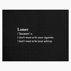 Kali Uchis Aesthetic Quote Lyrics R&amp;B Black Jigsaw Puzzle RB1608