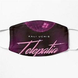 Telepatia by Kali Uchis Flat Mask RB1608