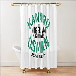 Kamaru Usman Shower Curtain