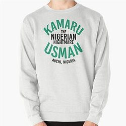 Kamaru Usman Roots - Auchi, Nigeria Pullover Sweatshirt