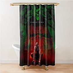 Kamaru Usman - Nigerian Nightmare UFC Shower Curtain