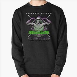 Kamaru Usman Nigerian Nightmare Pullover Sweatshirt
