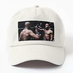Leon Edwards vs Kamaru Usman Headshot - UFC Welterweight Champion Dad Hat