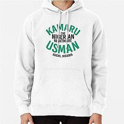 Kamaru Usman Roots Auchi Nigeria Pullover Hoodie
