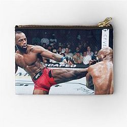 Leon Edwards vs. Kamaru Usman Knockout - UFC Welterweight Championship Zipper Pouch