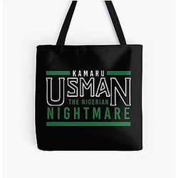 Kamaru Usman - The Nigerian Nightmare Tote Bag