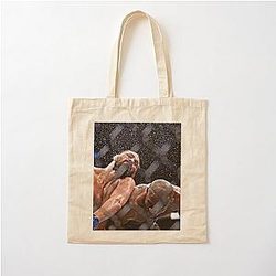 Kamaru Usman A Night Cotton Tote Bag