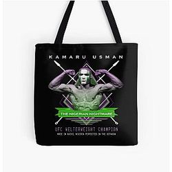Kamaru Usman The Nigerian Nightmare Tote Bag