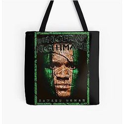 Kamaru Usman Nigerian Nightmare All Over Print Tote Bag