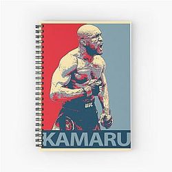 Kamaru Usman Nigerian Nightmare Spiral Notebook