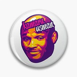 Kamaru Usman UFC Pin