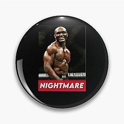 Kamaru Usman Nightmare T Shirt Pin