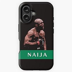 Kamaru Usman Nigerian Nightmare iPhone Case