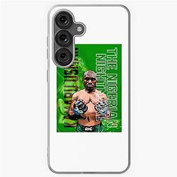 The Greatest of All Time – Kamaru Usman “The Nigerian Nightmare” Artwork Samsung Galaxy Soft Case