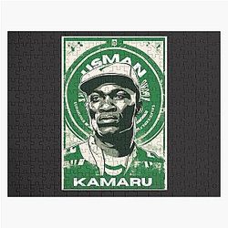 Vintage Kamaru Usman Strong Mixed Martial Arts King of Nigerian Fighter Jigsaw Puzzle