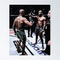 Leon Edwards vs Kamaru Usman UFC Welterweight Champion Poster