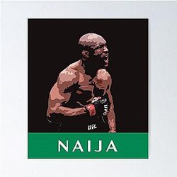 Kamaru Usman The Nigerian Nightmare Poster