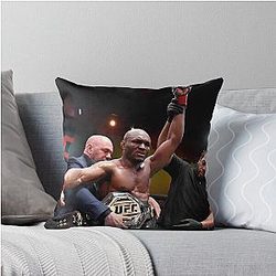 Kamar Usm an Throw Pillow