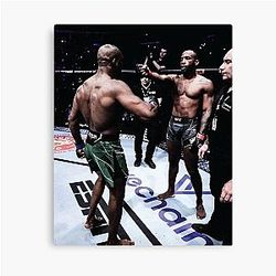 Leon Edwards vs. Kamaru Usman Canvas Print