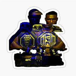 Kamaru Usman UFC Fighter Sticker