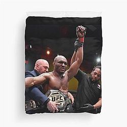 Kamaru Usman Duvet Cover