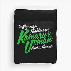 Kamaru Usman - The Nigerian Nightmare Duvet Cover
