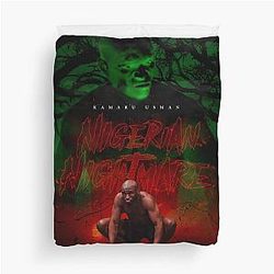Kamaru Usman - Nigerian Nightmare UFC Duvet Cover