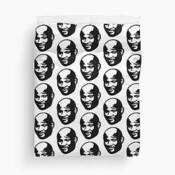 Kamaru Usman Black DuveIT Cover 
corrected to: Kamaru Usman Black Duvet Cover
